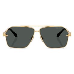 Óculos de Sol Masculino Versace Aviador VE2284 Cor Dourado