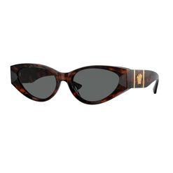 Óculos de Sol Feminino Versace Gatinho VE4454 Cor Tartaruga