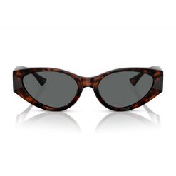Óculos de Sol Feminino Versace Gatinho VE4454 Cor Tartaruga